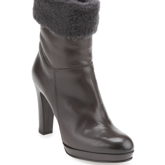 Alberto Fermani Leather Ankle Boots NIB 9.5 ITALY - Picture 4 of 8